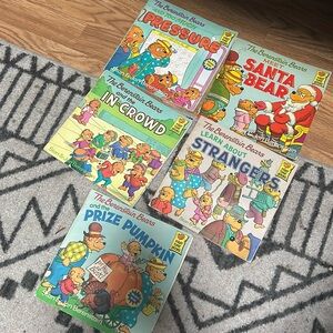 Berenstain Bears vintage kids soft cover books bundle lot set
